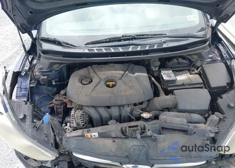 2013 Hyundai Elantra Gls z USA, uszkodzony, nr VIN 5NPDH4AE6DH249391